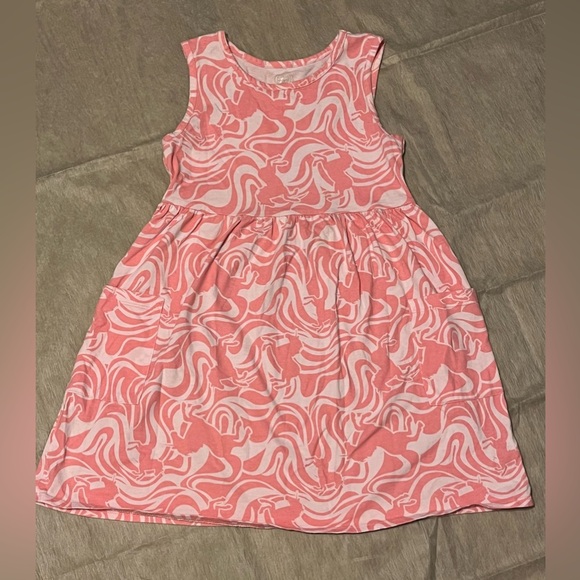 wonder nation Other - Pink Swirl Unicorn Girls Sz 6/6x Dress w/ Pockets!